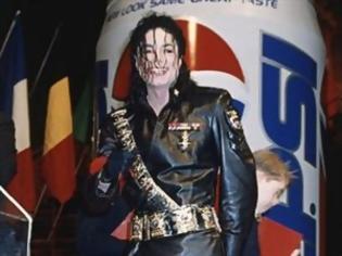 Φωτογραφία για Ο Michael Jackson στα κουτάκια της Pepsi