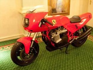 Φωτογραφία για Πουλήθηκε η μοναδική μοτοσικλέτα Ferrari