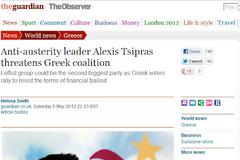 GUARDIAN: ΔΕΥΤΕΡΟ ΚΟΜΜΑ, Ο ΤΣΙΠΡΑΣ ΑΠΕΙΛΕΙ ΤΟΝ ΔΙΚΟΜΜΑΤΙΣΜΟ