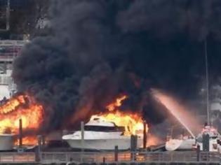 Φωτογραφία για Πυρκαγιές σε δύο επαγγελματικά σκάφη στο Φαληράκι της Ρόδου
