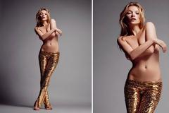 H Kate Moss σχεδόν γυμνή (Photos)