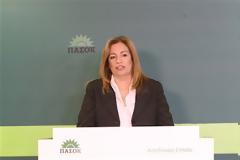 Γεννηματά: “το ΠΑΣΟΚ θα περιμένει το πραγματικό αποτέλεσμα των εκλογών”