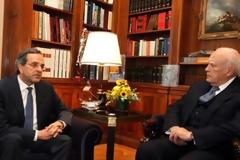 Στις 15.00 μεταβαίνει στο Προεδρικό Μέγαρο ο Σαμαράς