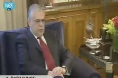 Λουκάς Παπαδήμος: η αποστολή μας ολοκληρώθηκε - Ο Σαμαράς στον Παπούλια