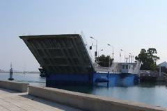 Λευκάδα: Η πλωτή γέφυρα επαναλειτουργεί