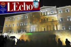 L' Echo: Ο εξοργισμένος Έλληνας τιμώρησε ΝΔ και ΠΑΣΟΚ