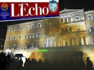 Φωτογραφία για L' Echo: Ο εξοργισμένος Έλληνας τιμώρησε ΝΔ και ΠΑΣΟΚ