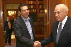 Στον Κάρολο Παπούλια ο Αλέξης Τσίπρας, στα χέρια του η δεύτερη διερευνητική εντολή