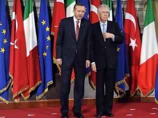 Φωτογραφία για Μόντι: Η Τουρκία μπορεί να προσφέρει «επιπλέον αξία» στην ΕΕ Συνάντηση Μόντι-Ερντογάν στη Ρώμη