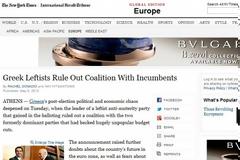 NY Times: Η Ελλάδα πιο κοντά σε έξοδο από την ευρωζώνη