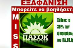Silver Alert: Εξαφάνιση Κόμματος!
