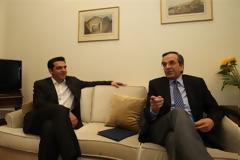 ΟΛΟΚΛΗΡΩΘΗΚΕ Η ΣΥΝΑΝΤΗΣΗ ΤΟΥ ΑΛ. ΤΣΙΠΡΑ ΜΕ ΤΟΝ ΑΝΤ. ΣΑΜΑΡΑ