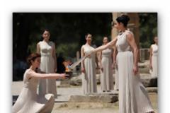 Αρχισε στην Αρχαία Ολυμπία, το ταξίδι του ιερού Φωτός για το Λονδίνο