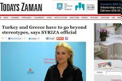 Ρ. Δούρου: Ελλάδα και Τουρκία να ξεπεράσουν τα στερεότυπα