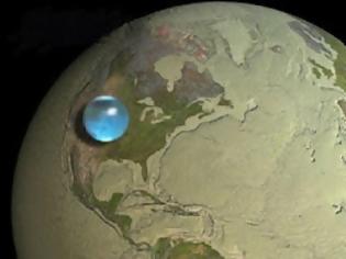 Φωτογραφία για Όλο το νερό της Γης χωρά σε μια μικροσκοπική σφαίρα