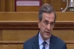 Σφοδρή επίθεση του Σαμαρά κατά του ΣΥΡΙΖΑ…Ο Τσίπρας θα καταδικαστεί μαζί με τον Παπανδρέου