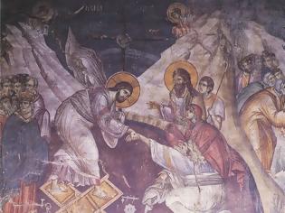 Φωτογραφία για 6308 - Η Ανάσταση και η Εμφάνιση του Χριστού στους μαθητές – τοιχογραφία Μανουήλ Πανσέληνου στο Πρωτάτο, Αγιον Ορος