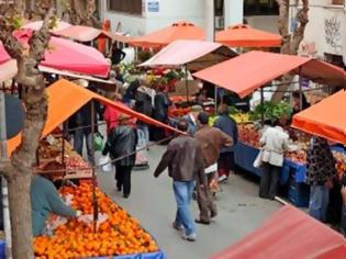 Φωτογραφία για Πάτρα: Στην Αγία Παρασκευή μένει η λαϊκή αγορά