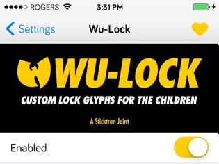 Φωτογραφία για Wu-Lock: Cydia tweak new free