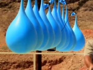 Φωτογραφία για Θα Εκπλαγείτε: Πόσα μπαλόνια μπορεί να διαπεράσει μια σφαίρα από ένα Μάγκνουμ... [video]