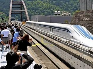 Φωτογραφία για Ιαπωνικό τρένο κινείται με ταχύτητα 603 χλμ/ώρα