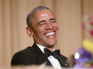 Φωτογραφία για Λευκός Οίκος: Χιούμορ και «καρφιά» Ομπάμα στο δείπνο ανταποκριτών