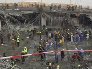 Φωτογραφία για Σαουδική Αραβία: Εγκλωβισμένοι εργάτες από κατάρρευση κτιρίου