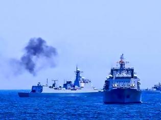 Φωτογραφία για Πραγματικά πυρά στη Μεσόγειο με τις κοινές ασκήσεις Κίνας και Ρωσίας