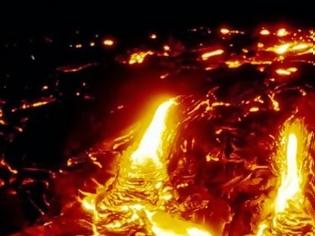 Φωτογραφία για Δείτε το συντριβάνι λάβας του ηφαιστείου Κιλαουέα! [video]