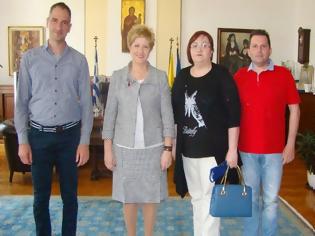 Φωτογραφία για Την Υπουργό Μακεδονίας-Θράκης συνάντησαν οι στρατιωτικοί της Κεντρικής Μακεδονίας