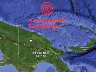 Φωτογραφία για Σεισμός 7,2 Ρίχτερ στην Παπούα Νέας Γουινέας
