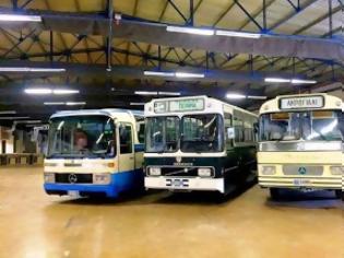 Φωτογραφία για Τρία ιστορικά Παλιά Ελληνικά Λεωφορεία στην 5η έκθεση κλασσικών οχημάτων στο MEC Παιανίας