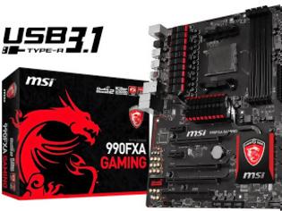 Φωτογραφία για Διαθέσιμη η MSI 990FXA GAMING AM3+ μητρική