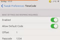 TimeCode: Cydia tweak new free