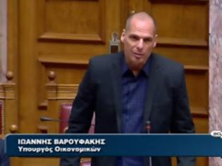 Φωτογραφία για Βουλή: Απάντηση Γ. Βαρουφάκη σε επίκαιρη ερώτηση για το ΦΠΑ [video]