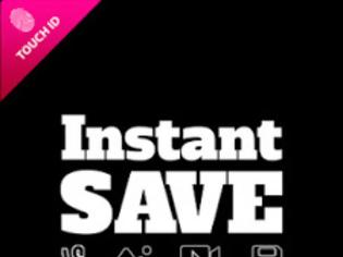 Φωτογραφία για InstantSave: AppStore free today...αποθηκεύστε εικόνες και video από το instagram χωρίς jailbreak