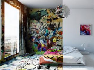Φωτογραφία για ΕΚΠΛΗΚΤΙΚΟ: Δωμάτιο ξενοδοχείου… κομμένο στη μέση