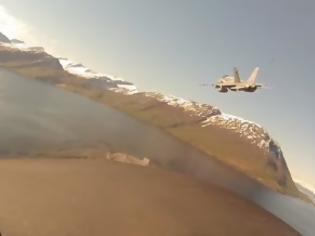 Φωτογραφία για Πτήση στα νορβηγικά φιόρδ με τη ματιά ενός πιλότου F/A-18 Hornet [video]