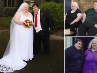 Φωτογραφία για Απίστευτο κι όμως αληθινό: Το ζευγάρι που έχασε συνολικά 350 κιλά [photos]