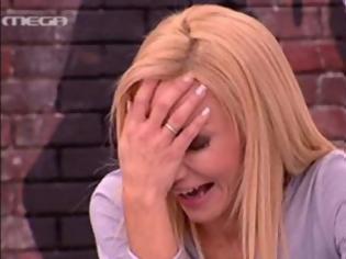 Φωτογραφία για Γιατί έβαλε τα κλάματα on air η Έλενα Τσαβαλιά; [video]