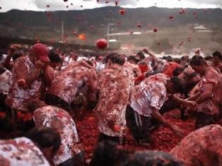 Φωτογραφία για O... πόλεμος της ντομάτας στην Κολομβία [phots]