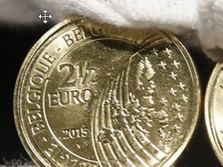 Φωτογραφία για ΤΕΛΕΙΟ: Το Βέλγιο τρολάρει τη Γαλλία με νόμισμα των 2,5 ευρώ