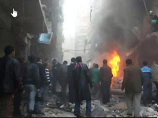Φωτογραφία για ΘΡΗΝΟΣ: Τουλάχιστον 23 νεκροί, 100 τραυματίες σε βομβαρδισμό των ανταρτών στο Χαλέπι