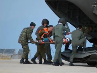 Φωτογραφία για Αεροδιακομιδή Ασθενών από Ε/Π της Αεροπορίας Στρατού