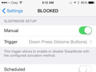Φωτογραφία για Blocked : Cydia tweak new v1.0.0-1 ($2.99)...κάντε πιο ασφαλές το iPhone σας