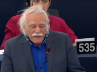 Φωτογραφία για Η ομιλία νωρίτερα του Μ. Γλέζου στο Ευρωκοινοβούλιο [video]