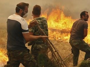 Φωτογραφία για Σοκαριστικές φωτογραφίες από τη Λακωνία: Πριν και μετά την πυρκαγιά... - Απίστευτα στιγμιότυπα [photos]