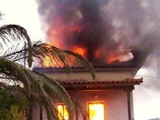 Φωτογραφία για 40 σπίτια κάηκαν στη Λακωνία