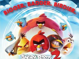 Φωτογραφία για Έρχεται το Angry Birds 2 και είναι Bigger, badder, birdier