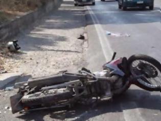 Φωτογραφία για Θανατηφόρο τροχαίο στη Χαλκιδική - Νεκρός 74χρονος μοτοσικλετιστής